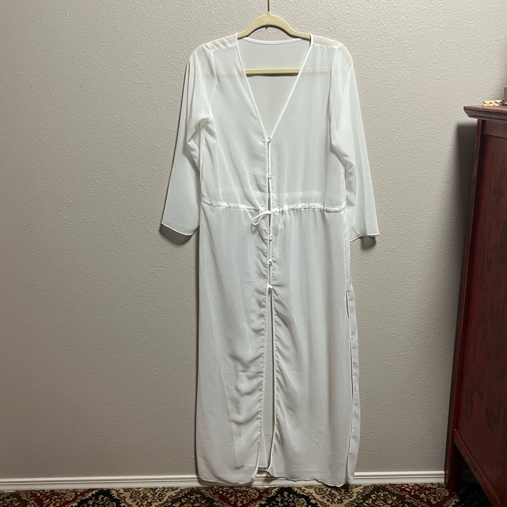White long kimono